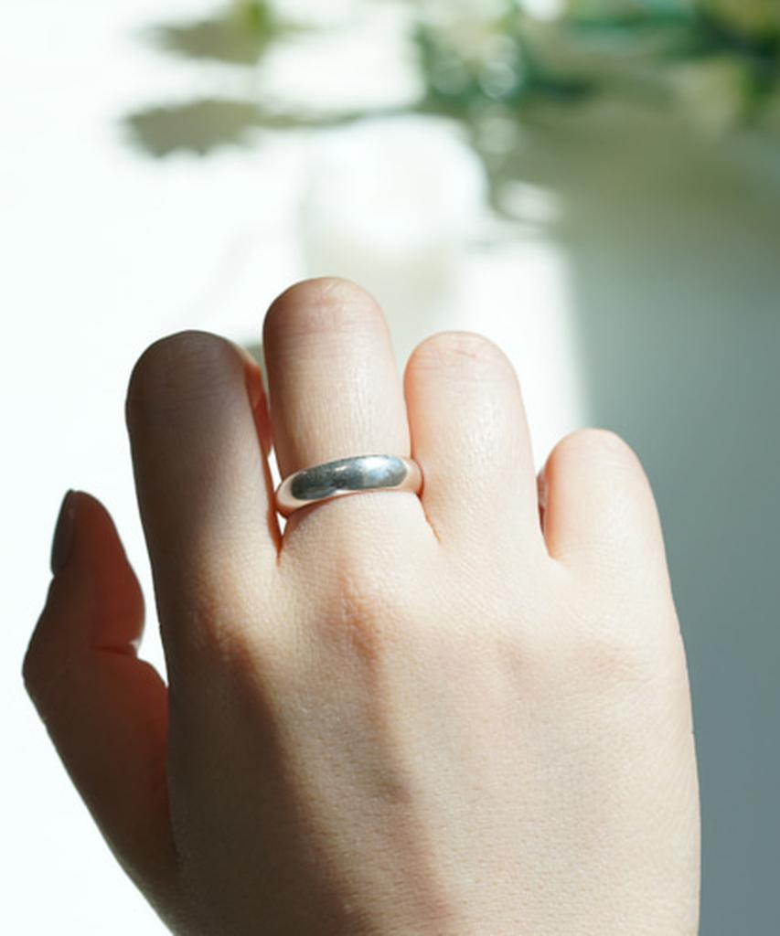 Серебряное кольцо для помолвки Alleun 925, массивное, на большой палец
