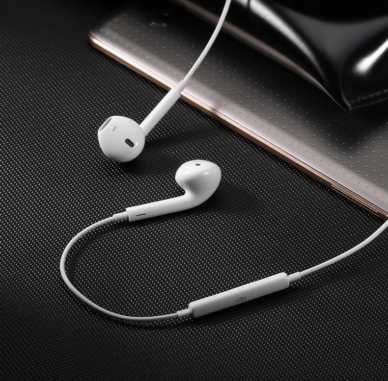 Проводные наушники-вкладыши USAMS Type-C с микрофоном и управлением, Тяжелые басы для караоке и компьютера