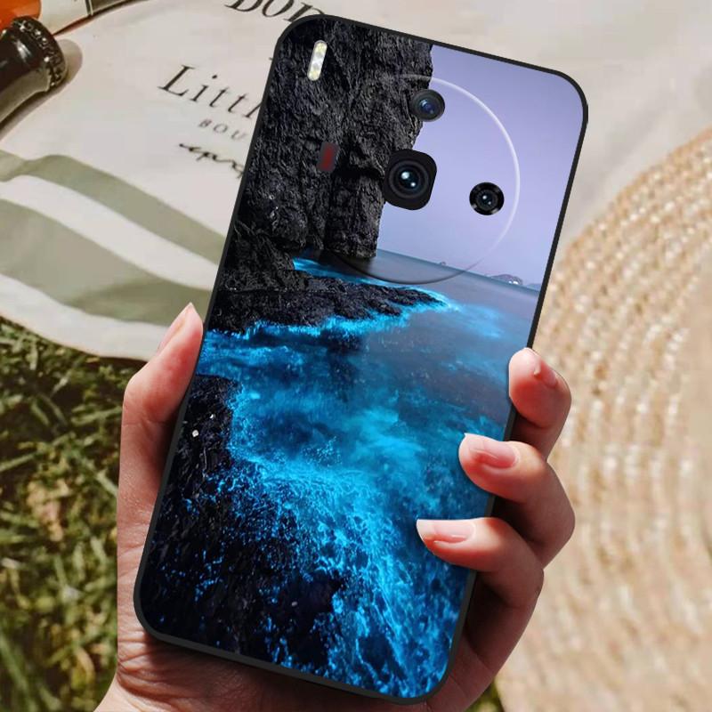 Чехол для телефона ZTE Nubia Z50S Pro Мягкий ТПУ Силиконовый Защитный Чехол Для Nubia Z50SPro 5G NX713J Задняя Крышка Ударопрочный Funda