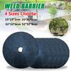 Non-Woven Tree Mulch Ring Weeding Barrier Protector Mat Plant Cover Anti Grass Gardening Fabric Weed Control 15cm-52cm