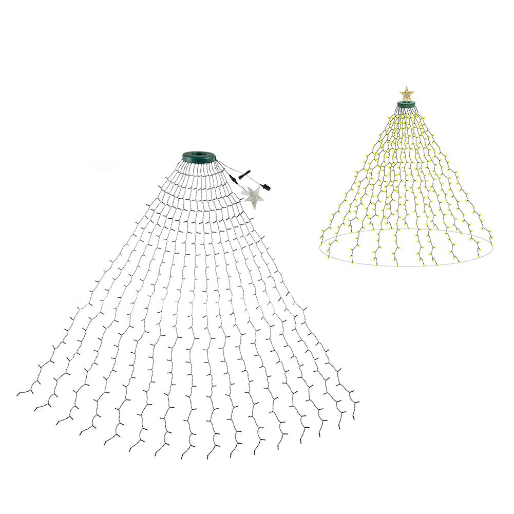 400 LED Christmas Lights 8 Lighting Modes High Brightness Energy Saving Christmas Star Lights For Christmas Wedding Holiday Party Decoration