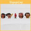 Series Moana Pvc Action Figures Model Toys Cartoon Desktop Decoration Gifts