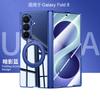 Применимо к чехлу для мобильного телефона Samsung ZFold1Ultra, магнитная присоска, вращающаяся подставка, гальванический чехол, интегрированная пленка, чехол Fold1