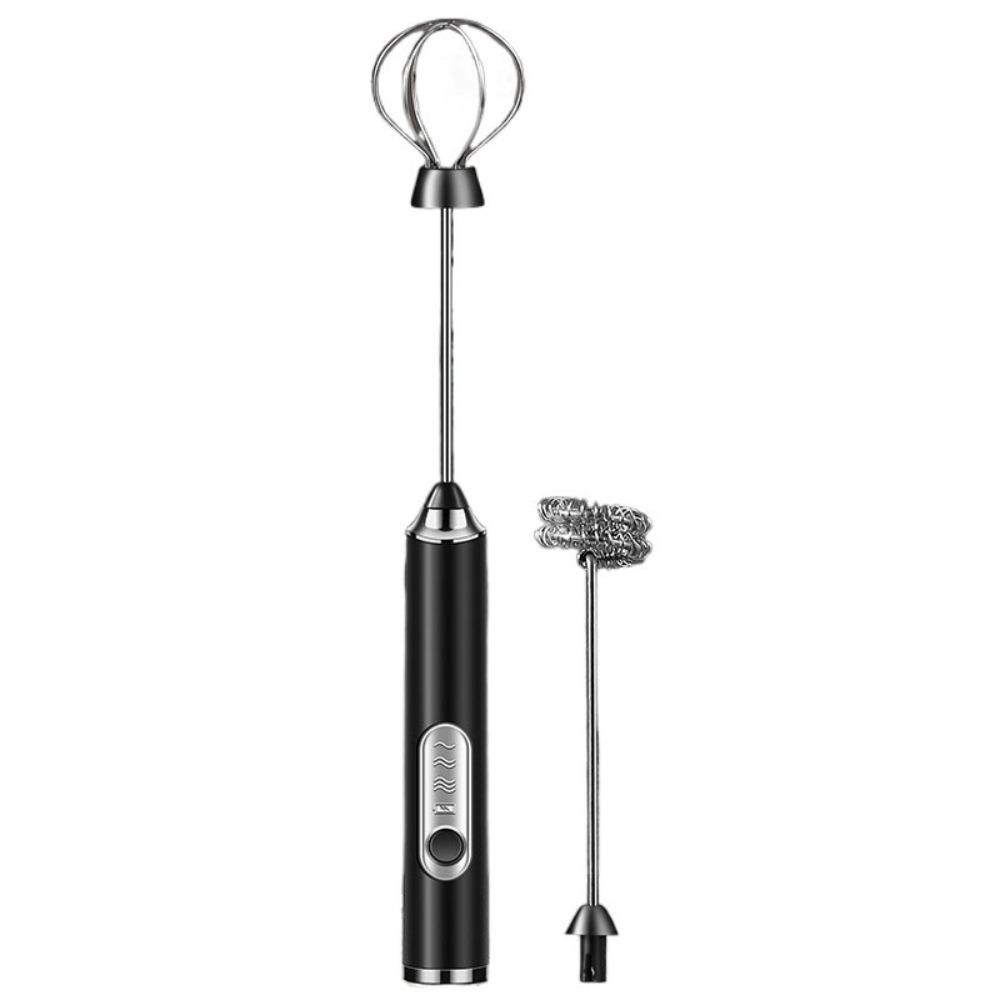 Электрический вспениватель молока с 3 скоростями, ручной венчик для яиц, кухонный гаджет, венчик для кофе, напиток