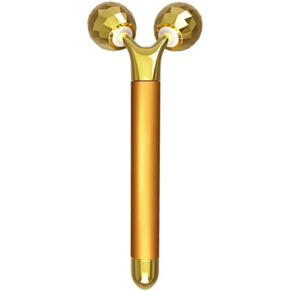 Подтягивающий лифтинг 24K Beauty Bar V Face Artifact Палочка для подтяжки лица против морщин вокруг глаз Подтягивающий ролик для массажа лица и тела Beauty Bar