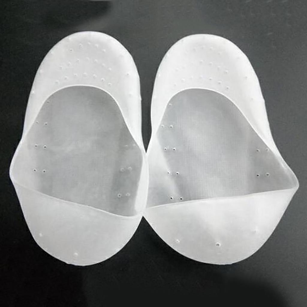 Силиконовый гель, противоскользящие носки, чехол для подошвы, защита для ухода за пятками и сухими трещинами, уход за ногами