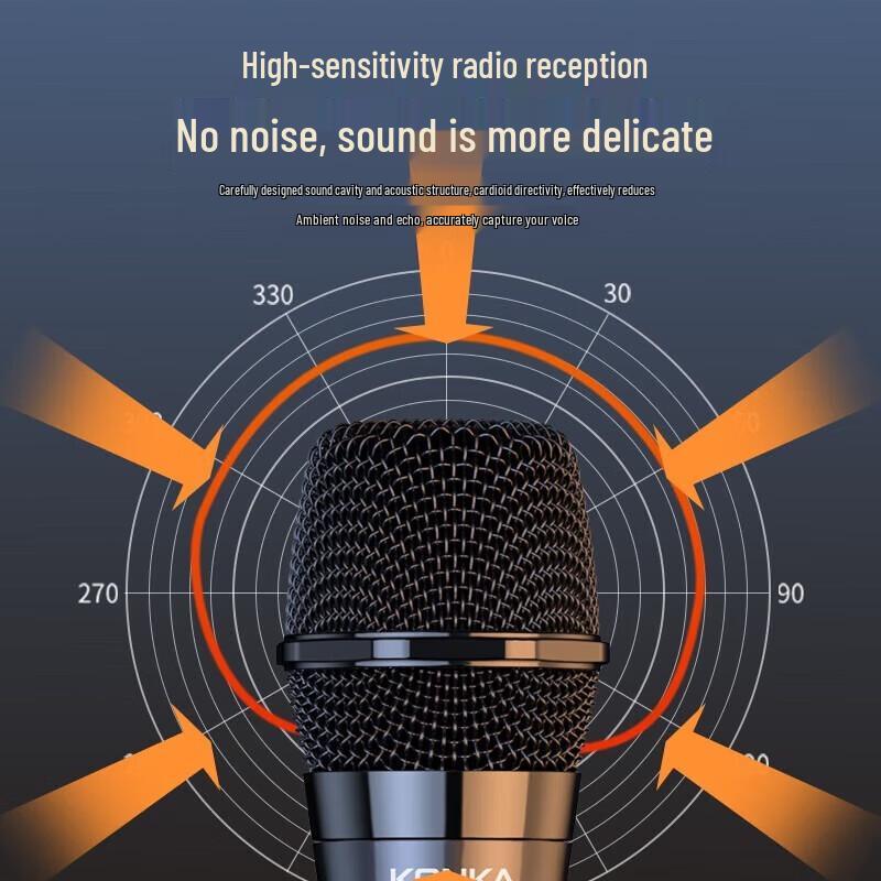 KONKA Rechargeable Wireless Microphone