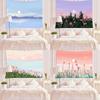 Tulip Flowers Decorative Tapestry Home Wall Living Room Office Decorative Tapestry