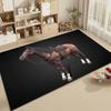 1 шт. Модный этнический каркас Лошадь 3D печать Абсорбирующие коврики Противоскользящие коврики Принадлежности для домашнего декора Ковры Коврики для пола дома и кухни