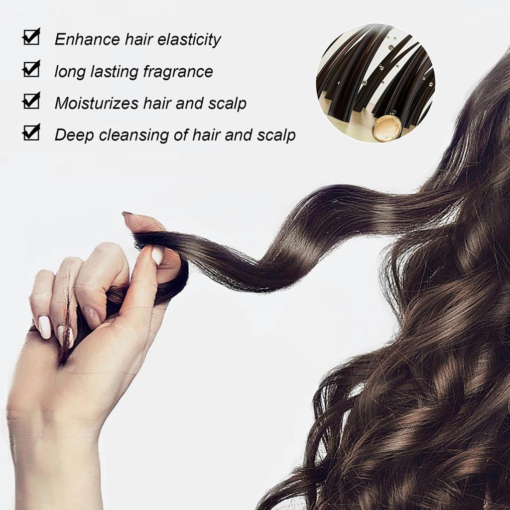 Марокканский шампунь с аргановым маслом - Предотвращает ломкость и секущиеся кончики, Повышает эластичность волос - Не сушит и не вызывает раздражения для всех типов волос, 100 мл