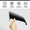 Hoolcar Side View Mirror Cover Decals ABS Rearview Mirrors Trim Exterior Accessories for 2015-2022 Ford Mustang, Black, 2PCs