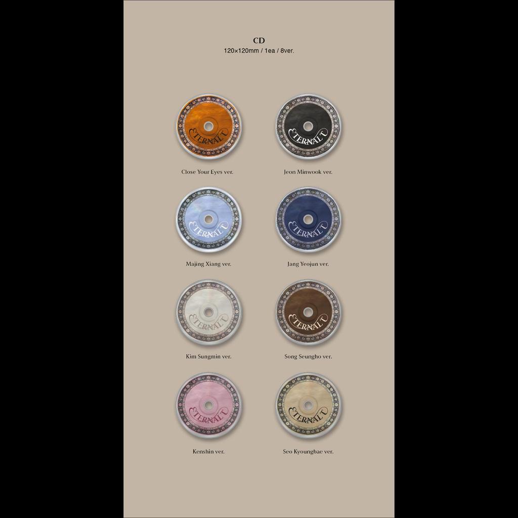 ЗАКРОЙ ГЛАЗА [ВЕЧНЫЙ] ДРАГОЦЕННОСТЬ Вер. Первый мини-альбом