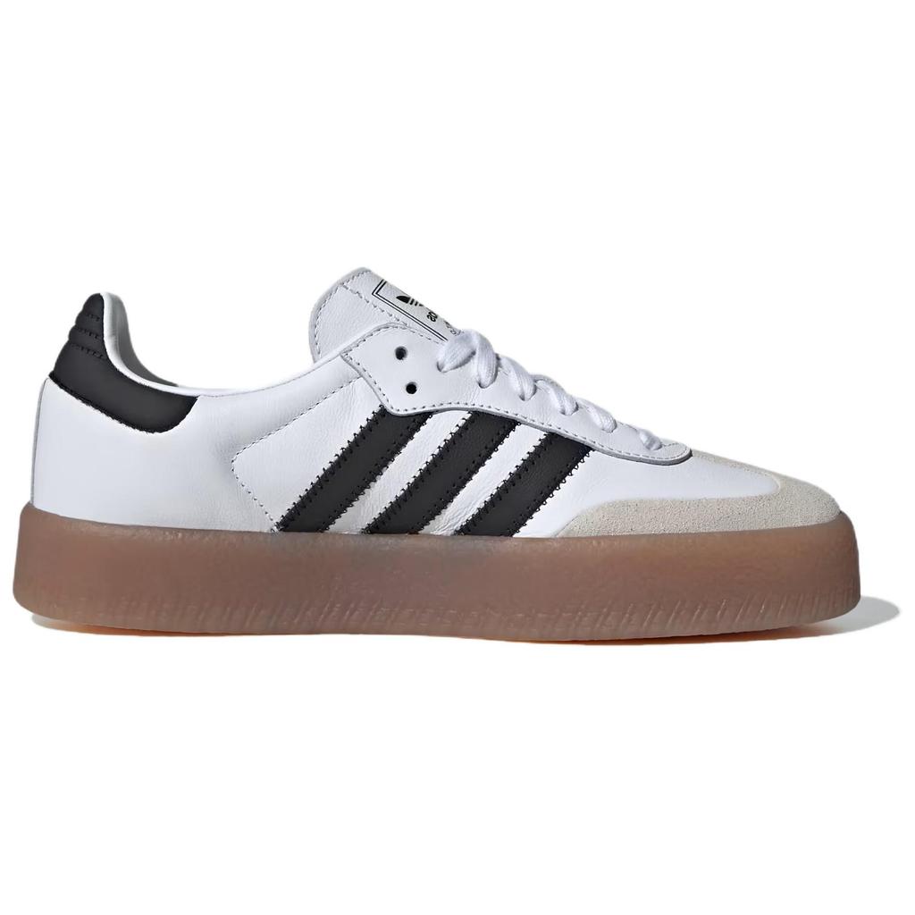 Sambae Wmns Adidas Originals 'White Black Gum' JI1349