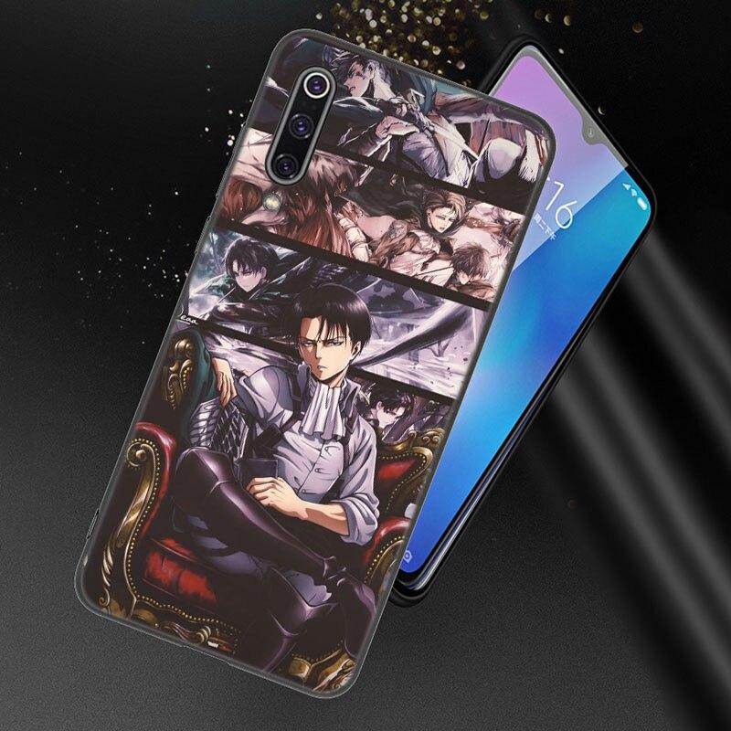 Чехол для телефона с аниме «Атака Титанов» для Xiaomi Redmi 7 7A 8A 9i 9A 9C 10 10A 10C K20 Note 5 6 Mi 8 9 9T Pro A2 Lite A3 6X Mix 3