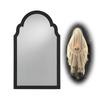 Battery Operated LED Mirror Decor Light Up Halloween Wall Decor Spooky Glowing Ghost Decor  Bedroom