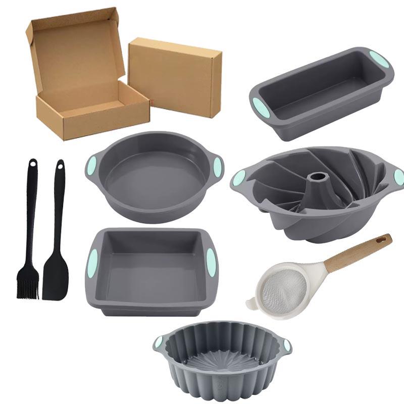 Силиконовая форма для торта, устойчивая к высоким температурам – Легкое извлечение для выпечки шифона, тостов, печенья и маффинов