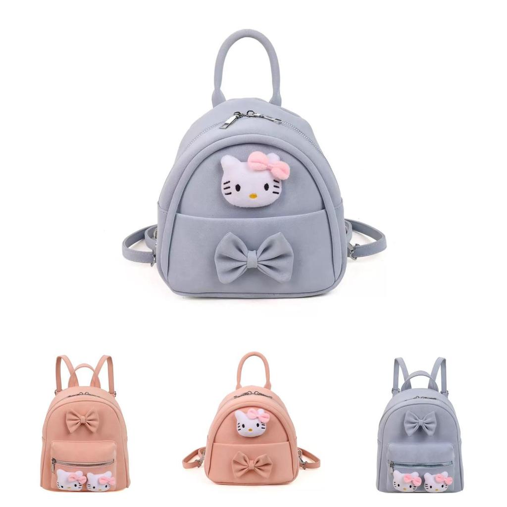 Милая плюшевая кукла Hello Kitty, украшение, студенческий мини-рюкзак для ежедневного использования