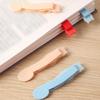 1pc/3pcs Silicone Book Mark Automatically Follows Page Flipping Bookmark Clip  for Read Lovers