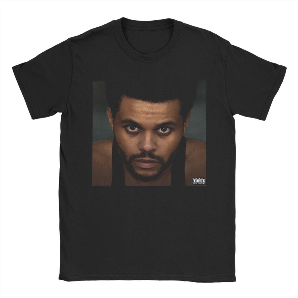 Винтажные Мужские Футболки The Weeknd 'Hurry Up Tomorrow' С Круглым Вырезом Хлопковые Футболки С Коротким Рукавом 4XL 5XL 6XL Одежда