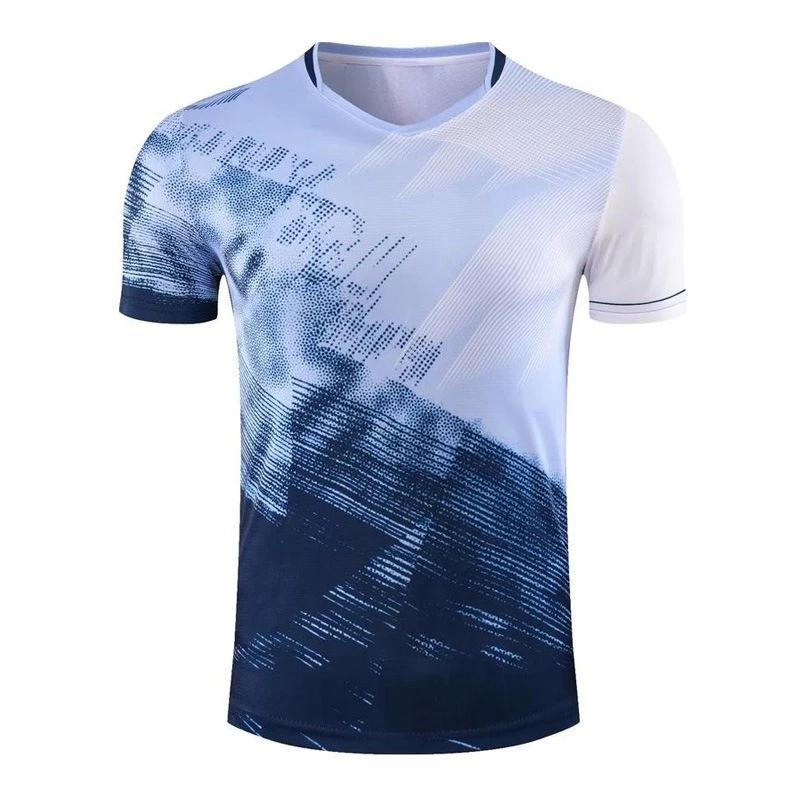Men's Training Sports Striped Shirt Top Quick Drying Short Sleeved Gym Running Fitness Round Neck T-shirt Men's Style