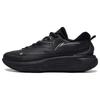 Li Ning Soft Warm Fleece Breathable Shock Absorbing Lightweight Low Top Casual Shoes Women Sneaker Black AGLT124-2