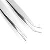2 шт./лот, антистатический набор хорошего качества, набор прямых пинцетов из нержавеющей стали для изготовления ювелирных изделий, инструменты