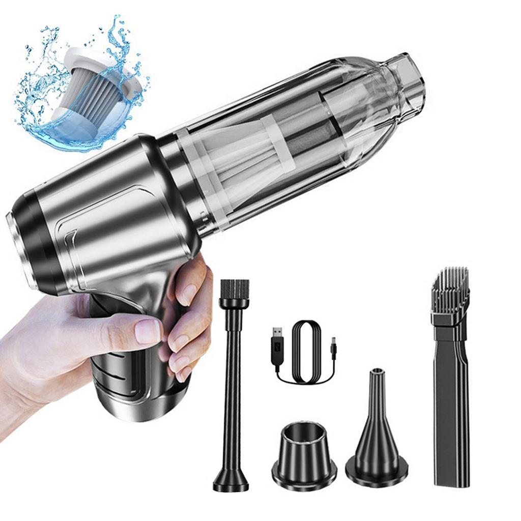2 In 1 Handheld Car Vacuum Cleaner Set,Cordless Handheld Vacuum Cleaner,Multi-Use Car Cleaning Interior Supplies For Car/Home