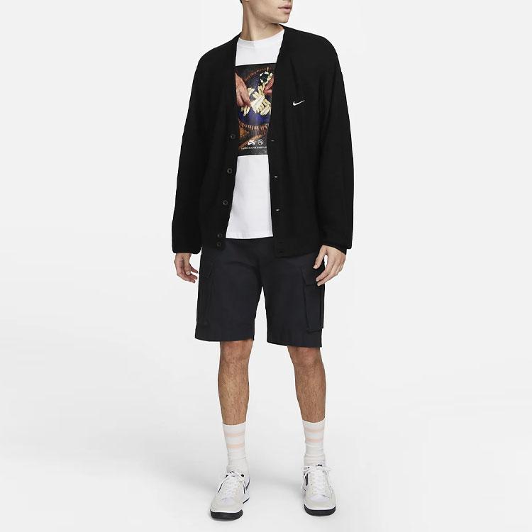 Nike Sb Unisex Black Skateboard Cardigan DQ6307-010