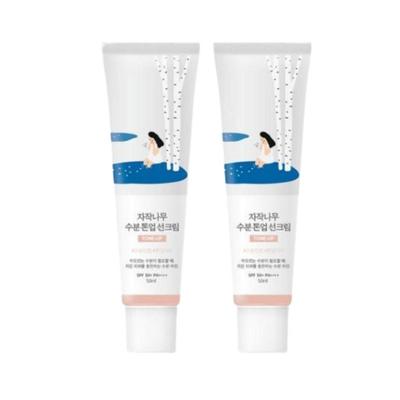 Увлажняющий солнцезащитный крем с тонирующим эффектом SPF 50+ PA++++ 50 мл × 2