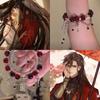 Anime Tian Guan Ci Fu Bracelet Xie Lian Heaven Official’S Blessing Beads Chain Pendant Bracelet Cosplay Jewelry Accessories Gift