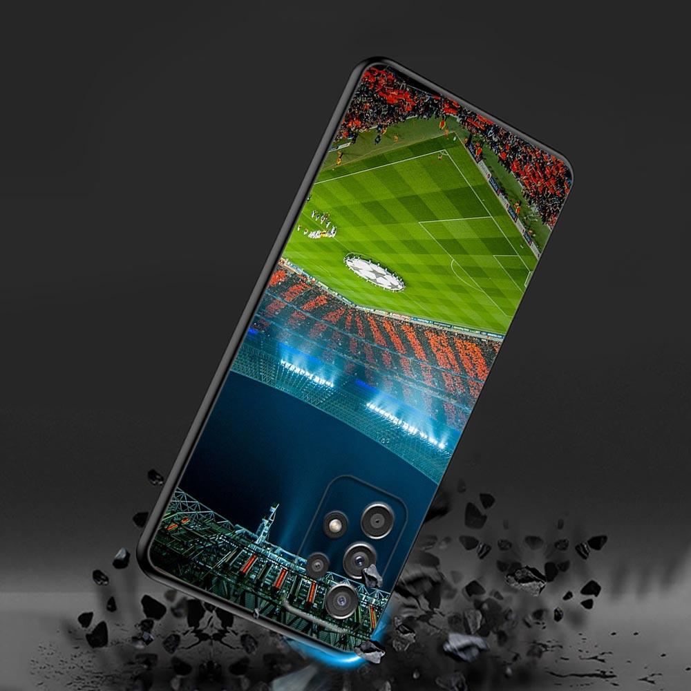 Football Soccer Ball Fire Un Rayo Phone Case For Samsung Galaxy A57 A56 A37 A55 A36 5G A26 A54 A52 A35 A34 A17 A16 A07 A06 Cover