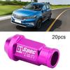 Car Tire Screw Lightweight Aluminum Alloy Material High Strength Not Easy To Rust Racing Wheel Aluminum Nut Accessories M12X1.5