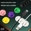 Desktop Cable Organizer and Earphone Storage Clip