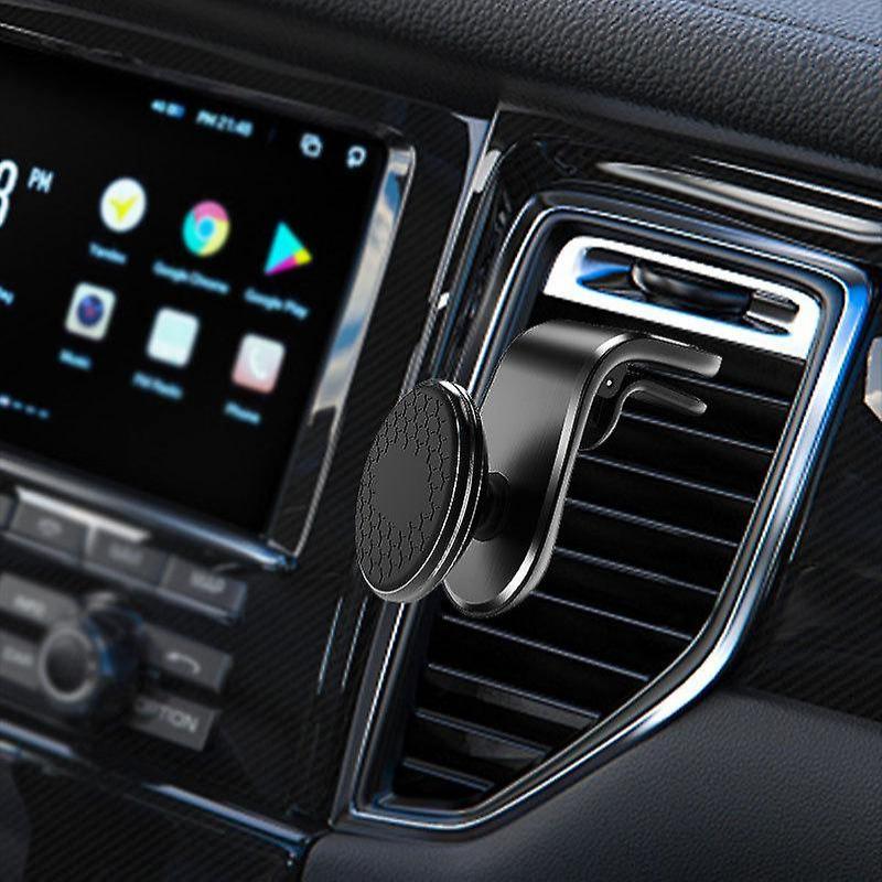 Магнитный автомобильный держатель для телефона, вращающийся на 360 градусов автомобильный зажим для вентиляционного отверстия, держатель для GPS-навигации, кронштейн для поддержки смартфона в автомобиле для iPhone Samsung