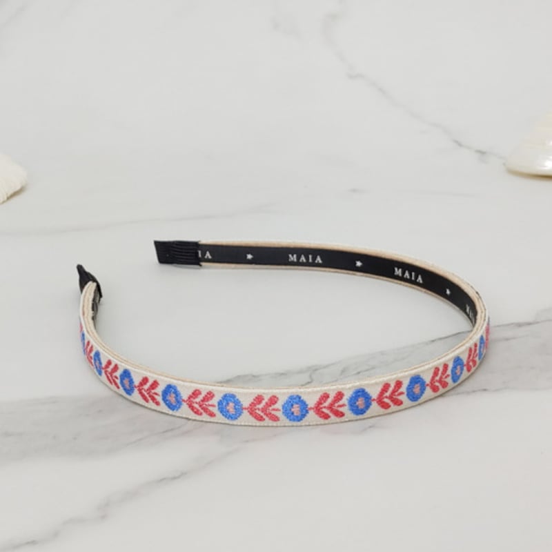 MAIA Garden Мини-ободок для волос с цветами A (Выберите 2)