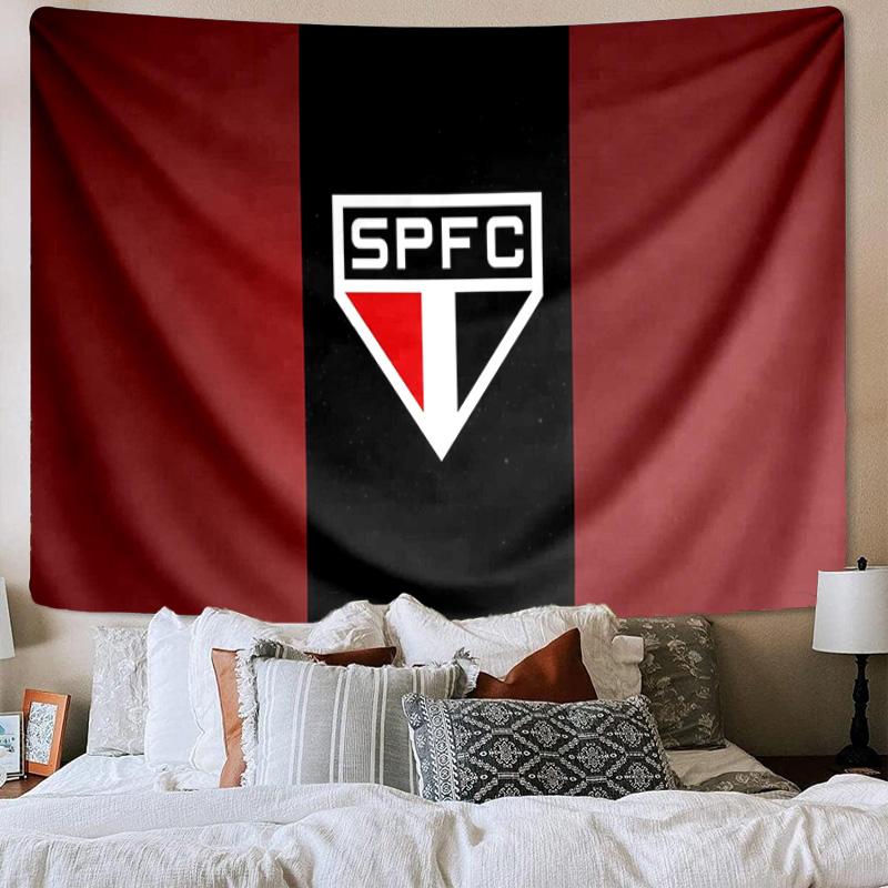 1PC Sc Internacional Crest Tapestry, Unique Design Tapestry, Wall Decor for Bedroom,Livingroom, Playroom,Heartwarming Fan Holiday Gifts