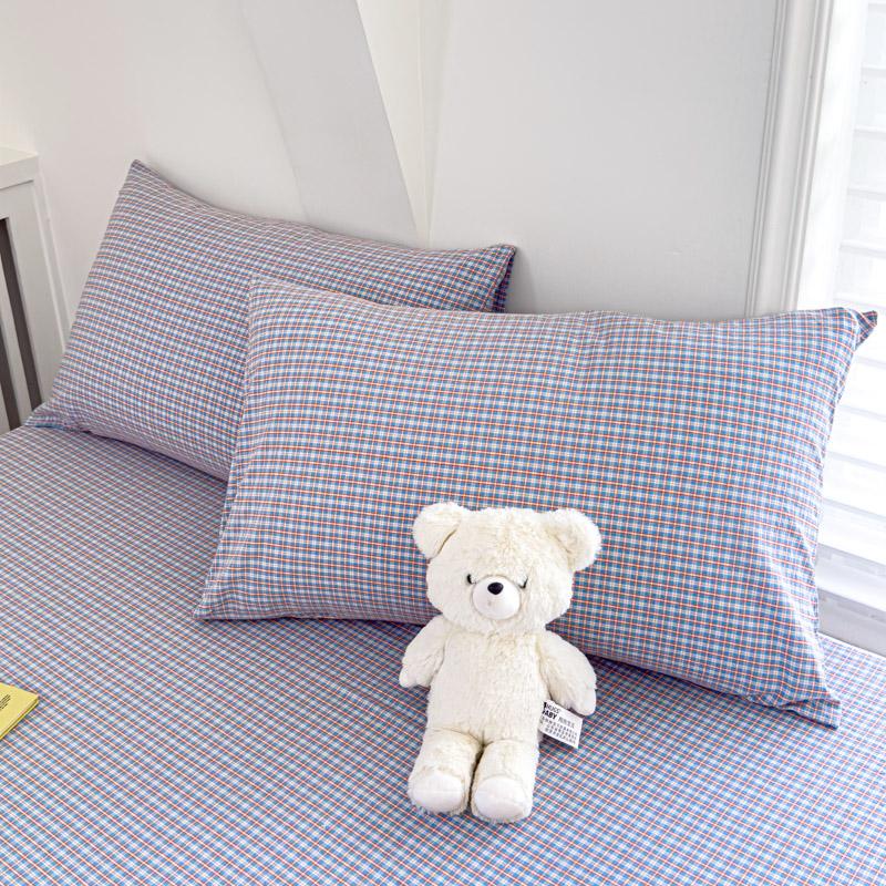 2шт наволочка 100% хлопок наволочка в полоску наволочка 48x74см наволочка для подушки домашняя мягкая наволочка для кровати Fundas de almohada