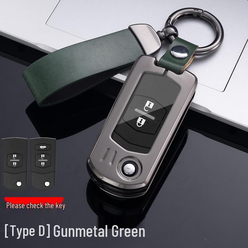 Mazda Key Cover for Models 3, Axela, CX4, Atenza, CX5, Ruiyi, CX30, and Next 6
