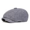Children Solid Color Casual Newsboy Caps British Painters Hats Spring Autumn Octagonal Cap Hip Hop Berets For Boys