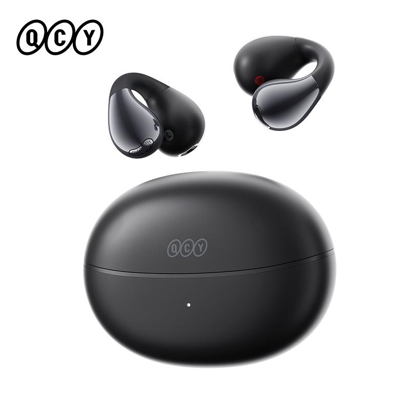 QCY Crossky C30S Ear Clip Wireless Earphones Hi-Res LDAC Bluetooth 6.0 Open-Ear Headphones Clip-On Sports Earbuds IPX5 BH24QT33A