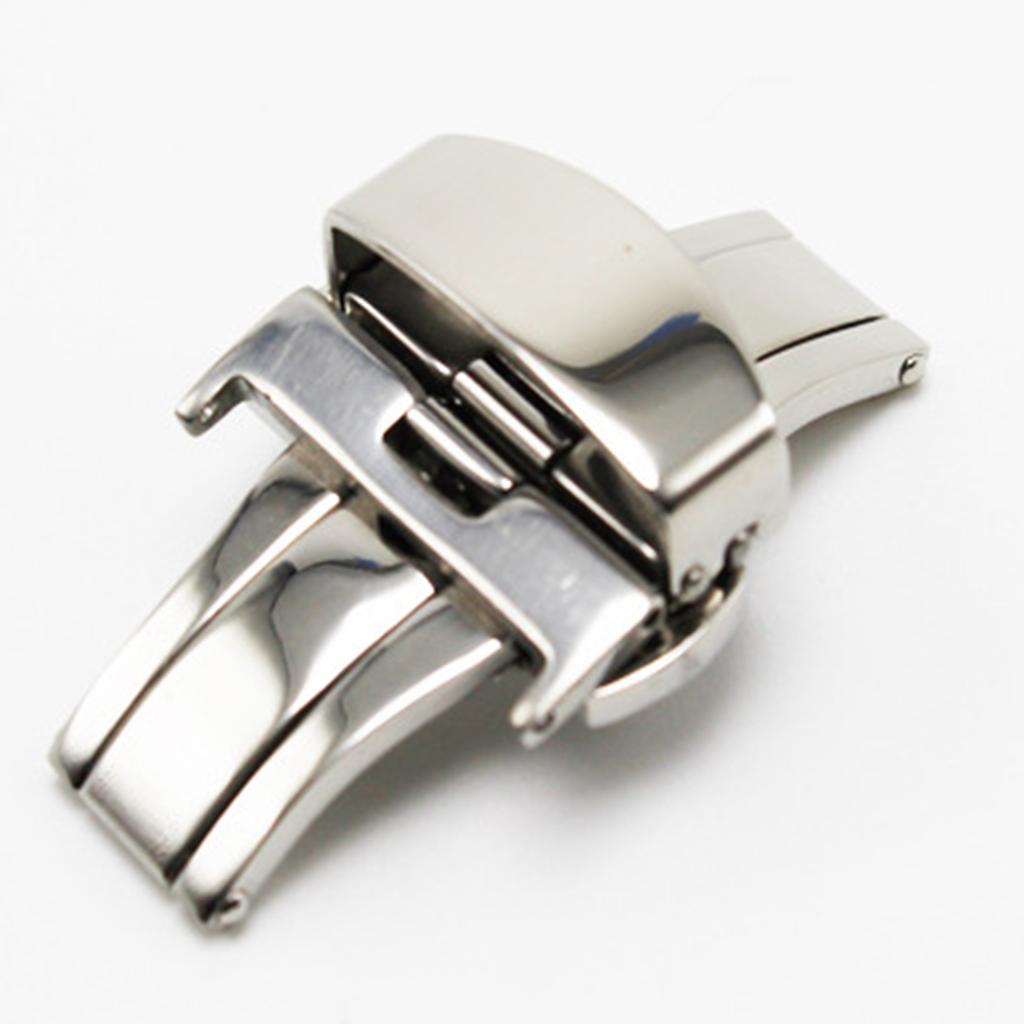 Раскладывающаяся застежка-бабочка Monoceros из нержавеющей стали, раскладывающаяся пряжка для часов