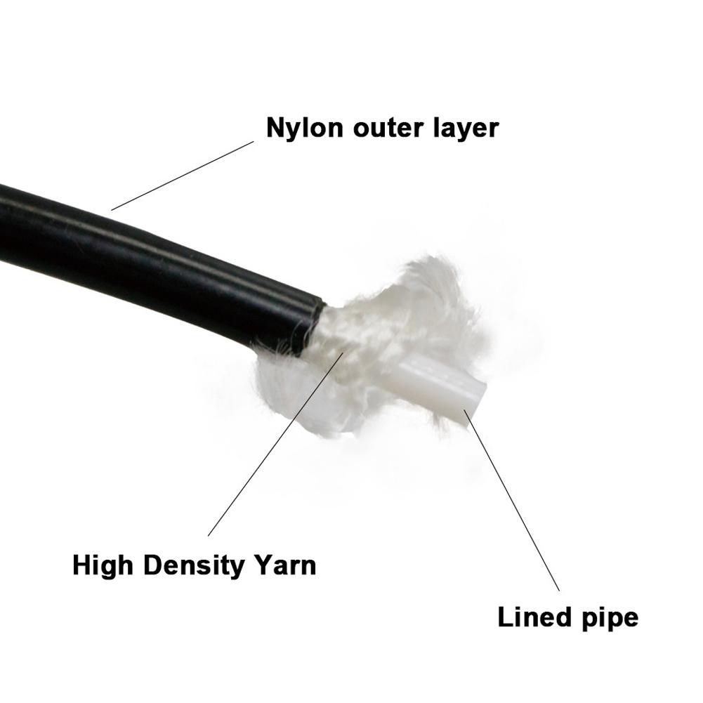 Комплект шлангов гидравлического дискового тормоза длиной 3000 мм с 5 оливками BH90 и вставками, совместимыми с M315 335 395