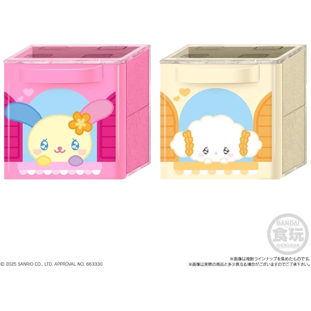 Персонажи Sanrio CUCAS 2 Коробка из 12 Коллекционных Фигурок Игровой Набор