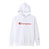 Champion Long Sleeve Script Logo Hooded Sweatshirt Size M Men's C3-W107, White,