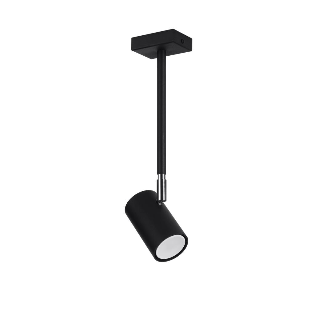 Plafon Norano 1 Gu10 Czarny Sollux Sl.1074