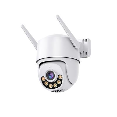 2-мегапиксельная Wi-Fi IP-камера, беспроводная домашняя PTZ-камера с ночным видением, обнаружение движения, двусторонняя аудиосвязь, IP66, водонепроницаемая точка доступа, приложение, удаленный мониторинг, камера безопасности