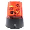 East Leaf Rotating Warning Light, LED Warning Light, Emergency Light, AA Battery Operated, Safety, Guidance, Security, Construction, SOS, Red