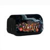 Minecraft Game Character Patterns Students Double Layered Stationery Storage Bag For School Use