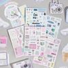 20Pcs/lot Korean Ins Cute Sticker Material Pack Girl Journal Planner Origami Card DIY Scrapbook Kawaii Decoration Stickers