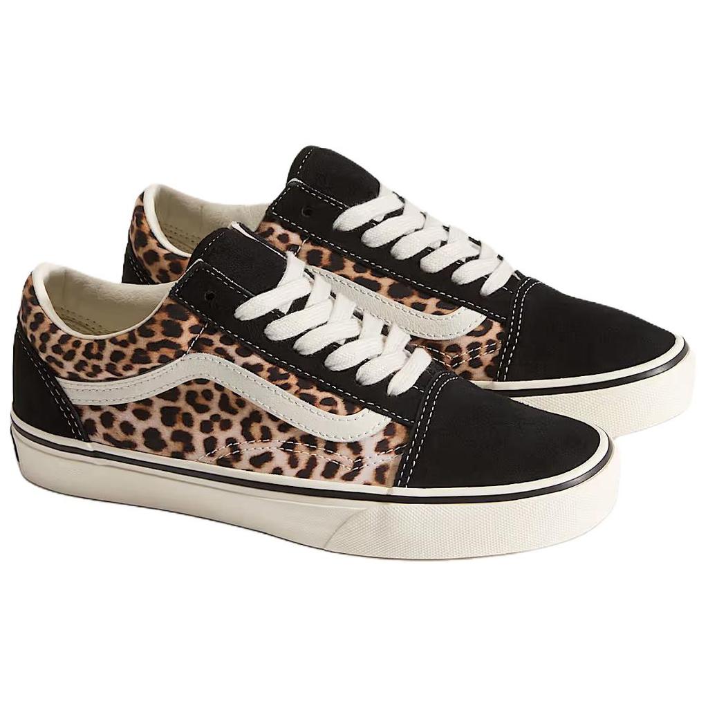 Vans Old Skool Удобная посадка Низкие кеды для скейтбординга Унисекс кроссовки Коричневый Черный VN000E8WYY6
